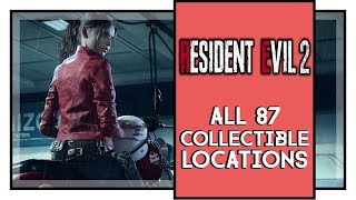 Resident Evil 2 Remake All Collectibles (Files, Raccoon Figures, Safes, Hip Pouches)