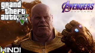 THANOS in GTA V | #endgame | KrazY  Gamer |