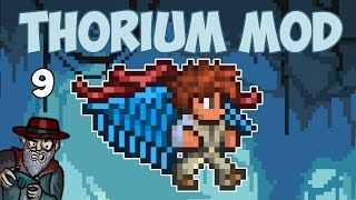 Terraria # 9 WINGS AND OP ARMOUR! - 1.3.4 Thorium Mod Let's Play