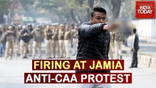 Firing in Delhi's Jamia During Anti-CAA Protest, One Person Injured