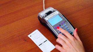Verifone VX520 инструкция видео обзор как работать с терминалом эквайринга
