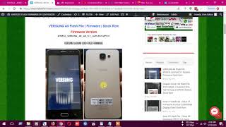 VERSUNG A9 Flash File MT6572 Android 5.1 Update Firmware Stock Rom