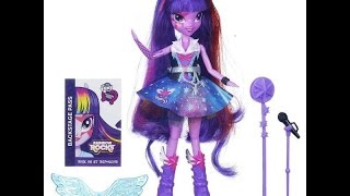 Понивиль Эквестрия Гелз Искорка Рокзвезда поющия. Twilight Sparkle