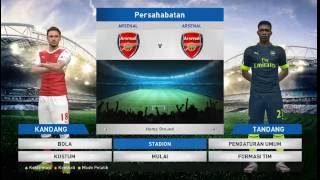 EMIRATES STADIUM OF ARSENAL WITH EXTERIOR VIEW PES 2016