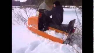Лучшая подборка езды на буране дрифт, прыжок, покатушки