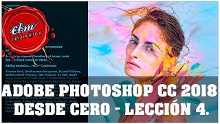 CURSO DE PHOTOSHOP CC 2018 - LECCIÓN 4  -PROFUNDIDAD DE BITS