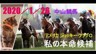2020/1/26　中山競馬　アメリカ ジョッキー クラブ カップ（ＧⅡ）私の本命候補