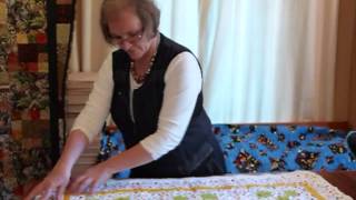 How to go about quilting your quilt with an allover design - Quilting Tips & Techniques 087