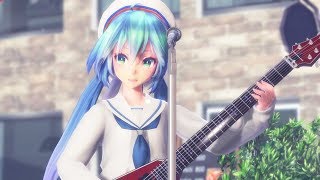 【初音ミク11周年/MMD】『Tell Your World』by セーラー服初音ミク【1440p】
