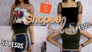 shopee try on clothing haul (Php 500 for 7 items?? + what bras to use?) ? | Philippines