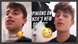 DOES JOHNNY LIKES KENZIE'S NEW SONG 'HOT'? + GIRLFRIEND?