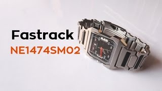 Fastrack Watches For Men | Analog Chain Black Dial Men's Watch NE1474SM02 Model