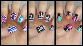 Easy Nail Art For Beginners!!! #16 | JennyClaireFox