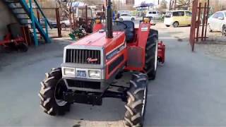 Трактор для уборки территорий YANMAR FX28D Видео