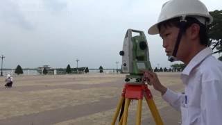 MAY TOAN DAC LEICA TS 09   DINH HUONG BANG 2 DIEN TOA DO PHAN  1   Trac dia Hai Ly