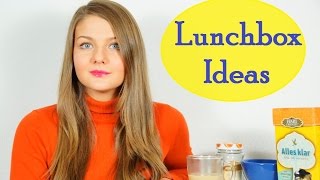 Идеи школьных ланчев | School lunch ideas!