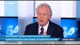 Jean Charest : "Le Québec, c'est la porte d'entrée de l'Europe en Amérique"