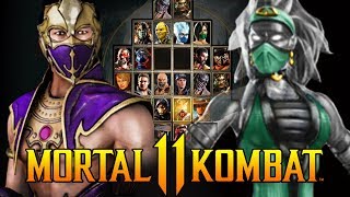 Mortal Kombat 11 - Most Requested Characters by Fans  (56,000+ Votes!)