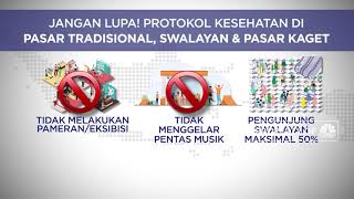 Jangan lupa! Protokol Kesehatan Di Pasar