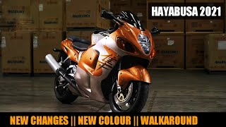 2021 SUZUKI HAYABUSA Complete Specification || FULL WALKAROUND || NEW CHANGES || HAYABUSA 2021
