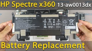HP Spectre x360 13-aw0013dx Battery Replacement