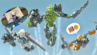 Обзор Лего Бионикл 2008 Phantoka:Тоа Копака Фантока/Lego Bionicle Kopaka review 8685