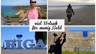 Günstig Reisen. Meine Spartipps für den Urlaub.