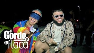 Carlitos 'el productor' hizo reír a carcajadas a Farruko en Premios Juventud | GYF