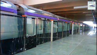 Sector-5 Metro Station Walkthrough and 80 KMPH Ride of East-West Metro