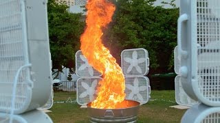How To Make A Fire Tornado Come To Life | Street Science