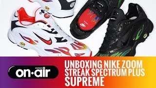 SBROnAIR Vol. 78 - Unboxing Nike Zoom Streak Spectrum Plus x Supreme  #piranomeuair