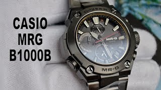 Обзор Casio MRG-B1000B-1A Bluetooth DLC / Модель 2017 года