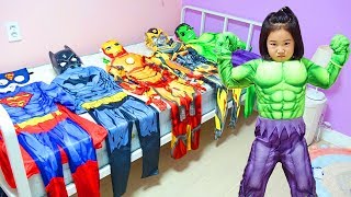 보람이의 슈퍼 히어로 변신해서 도와주기 2탄 Boram Rescue Mission