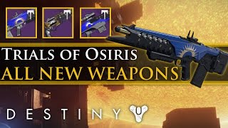Destiny - New Trials of Osiris legendary Weapons and Armor! Year 3 Flawless weapons!