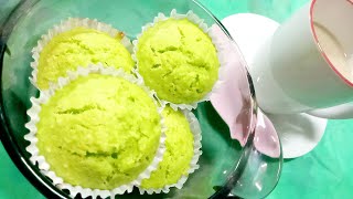 How to Make Coconut Pandan Muffins With Freshly Shredded Coconut Meat & Coconut Milk