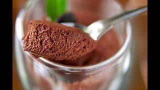 RECETTE MOUSSE AU CHOCOLAT FACILE ET RAPIDE