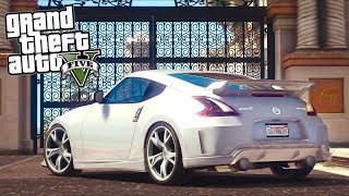GTA 5 - Evade Ep27 - Driving My Real Life Car (Nissan 370Z NISMO)!!