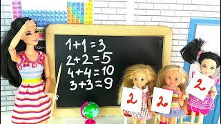 МАЛЕНЬКИЕ МАНИПУЛЯТОРЫ Мультик #Барби Школа Куклы Игрушки для девочек IkuklaTV