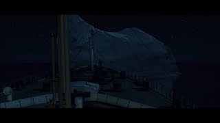 Titanic - Iceberg Collision - [1-2] HD