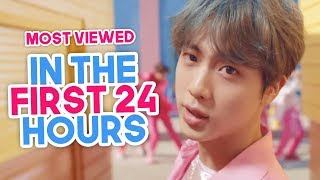 MOST VIEWED KPOP MUSIC VIDEOS IN THE FIRST 24 HOURS