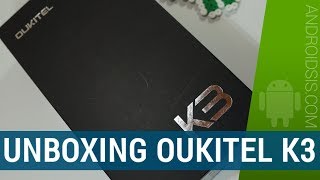 Unboxing Oukitel K3 y primeras impresiones