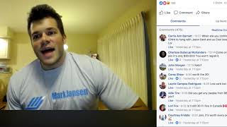 BB19 - Mark Jansen Talks Fitness on Facebook Live