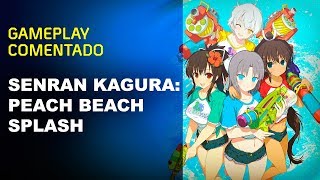 GAMEPLAY de SENRAN KAGURA: Peach Beach Splash