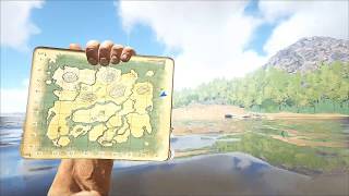 ARK: Survival Evolved - Обзор пещер на карте TheIsland с сервера ARK-Krasnoyarsk-1 (часть 1)