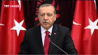 -Cumhurbaşkanı Arnavutluk'ta ne konuşuyor bakın-!!!!!