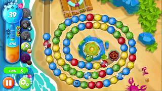 Woka Woka Marble Shooter level 6-10 - Game mini