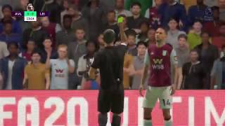 Aston Villa vs Leicester Live FIFA 20 Score Predicting ITS NOT A Stream