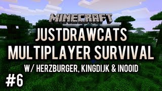 Minecraft [NL] - Multiplayer Survival Deel 6 - WAAH ZOMBEH - Met Herzburger, KingDijk en Inooid
