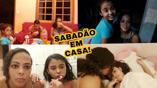 NOSSA ROTINA DA NOITE| SABADÃO EM CASA