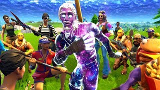 I got the Galaxy skin and this happened